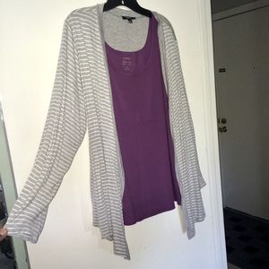 Women’s Striped Cardigan